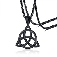 Amazing Stainless Steel Triquetra Necklace