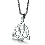 Amazing Stainless Steel Triquetra Necklace