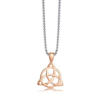 Amazing Stainless Steel Triquetra Necklace