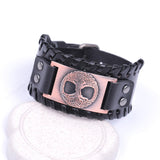 Leather Yggdrasil (Tree of Life) Wristband