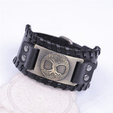 Leather Yggdrasil (Tree of Life) Wristband