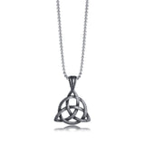 Amazing Stainless Steel Triquetra Necklace