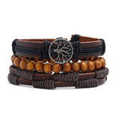 Braided Leather/Rope Bracelet