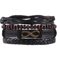 Braided Leather/Rope Bracelet