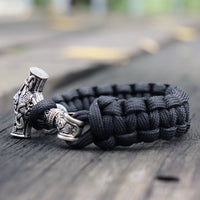 Mjölnir Braided Rope Bracelet