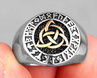 Incredible Triquetra-Runes Ring