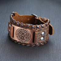 Bold Leather Wristband