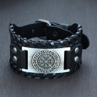 Bold Leather Wristband