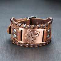 Bold Leather Wristband