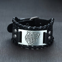 Bold Leather Wristband