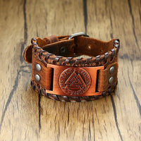 Bold Leather Wristband