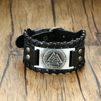 Bold Leather Wristband